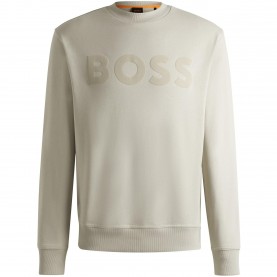 Блуза Boss Mens Orange Crew Sweatshirt - Light Beige 271 блуза,мъжки,горнища,с,качулка,boss,men,s,orange,crew,sweatshirt,light,beige,271