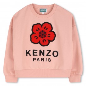 блуза,детски,3/4,панталони,kenzo,kids',poppy,crew,sweatshirt,pink,47h