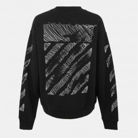 блуза,облекла,на,разпродажба,мъжки,ежедневни,облекла,мъжки,горнища,с,качулка,off,white,men's,scrib,skate,relaxed,fit,crew,sweatshirt,black