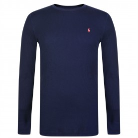 риза,с,дълъг,ръкав,мъжки,блузи,polo,ralph,lauren,long,sleeved,waffle,sleep,sweatshirt,cruise,navy