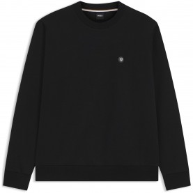 Блуза Boss Sharpe Sweatshirt - Black 002 блуза,мъжки,горнища,с,качулка,boss,sharpe,sweatshirt,black,002