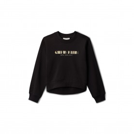 блуза,calvin,klein,jeans,kids,glitter,crew,sweatshirt,ck,black