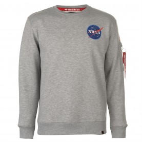 блуза,мъжки,ежедневни,облекла,мъжки,горнища,с,качулка,alpha,industries,space,shuttle,sweatshirt,grey,heather