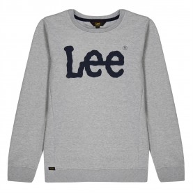 lee,lee,jeans,wobbly,crew,sweater,junior,boys,vntg,grey,hthr