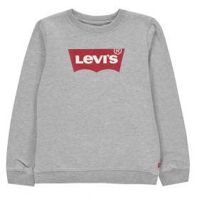 промоция,на,зимни,облекла,levis,children's,batwing,crew,sweatshirt,grey,red,c87