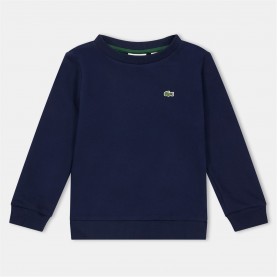 детски,облекла,lacoste,logo,crew,jn54,marine,blue,ugw