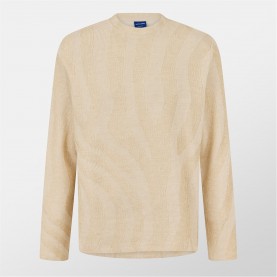 облекла,на,разпродажба,мъжки,блузи,jack,and,jones,pattern,sweatr,sn99,ecru