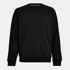 Блуза Replay Men's Tonal Cotton Crew Sweatshirt - Black блуза,облекла,на,разпродажба,мъжки,ежедневни,облекла,мъжки,горнища,с,качулка,replay,men's,tonal,cotton,crew,sweatshirt,black