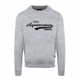 Aquascutum Aquascutum Roundnk S Sn99 - Grey облекла,на,разпродажба,мъжки,ежедневни,облекла,мъжки,горнища,с,качулка,aquascutum,aquascutum,roundnk,s,sn99,grey