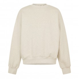 Блуза Fear Of God Essentials Mens Crew Sweatshirt - Oatmeal Heath блуза,мъжки,горнища,с,качулка,fear,of,god,essentials,men,s,crew,sweatshirt,oatmeal,heath