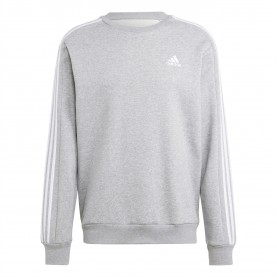 мъжка,блуза,промоция,на,зимни,облекла,мъжки,блузи,adidas,mens,crew,3,stripes,pullover,sweatshirt,medgrey,white