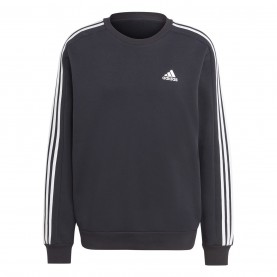 мъжка,блуза,мъжки,блузи,adidas,essentials,mens,crew,3,stripes,pullover,sweatshirt,black,white
