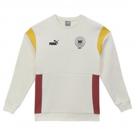 Блуза Puma Mens Dhb Archive Crew Sweatshirt - Warm White/Blk блуза,мъжки,блузи,puma,men,s,dhb,archive,crew,sweatshirt,warm,white,blk
