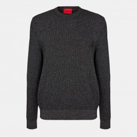 Блуза Hugo Mens Crew Sweatshirt - Black блуза,мъжки,горнища,с,качулка,hugo,men,s,crew,sweatshirt,black