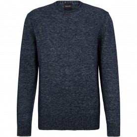 Блуза Boss Mens T-Famoso Crew Sweater - Dark Blue блуза,мъжки,горнища,с,качулка,boss,men,s,t,famoso,crew,sweater,dark,blue