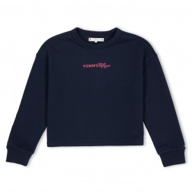 блуза,детски,3/4,панталони,tommy,hilfiger,kids',crew,sweatshirt,night,navy,c1g