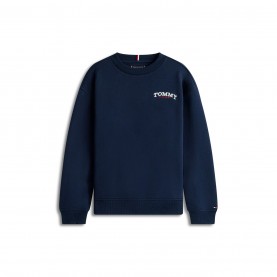 блуза,детски,3/4,панталони,tommy,hilfiger,kids',monogram,crew,sweatshirt,night,navy,c1g