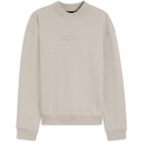Блуза Boss Mens Crew Sweatshirt - Light Grey 075 блуза,мъжки,горнища,с,качулка,boss,men,s,crew,sweatshirt,light,grey,075