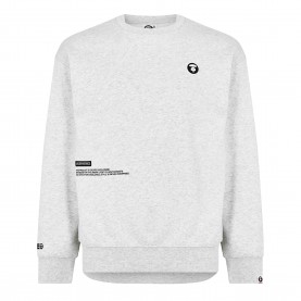 Блуза AAPE Moon Face Sweatshirt - Grey WH2 блуза,мъжки,горнища,с,качулка,aape,moon,face,sweatshirt,grey,wh2