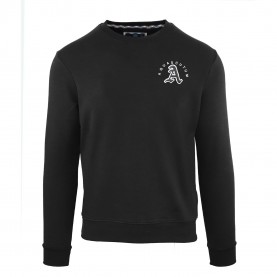 Aquascutum Aquascutum Roundnk S Sn99 - Black облекла,на,разпродажба,мъжки,ежедневни,облекла,мъжки,горнища,с,качулка,aquascutum,aquascutum,roundnk,s,sn99,black