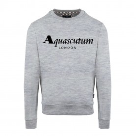 Aquascutum Aquascutum Roundnk S Sn99 - Grey облекла,на,разпродажба,мъжки,ежедневни,облекла,мъжки,горнища,с,качулка,aquascutum,aquascutum,roundnk,s,sn99,grey