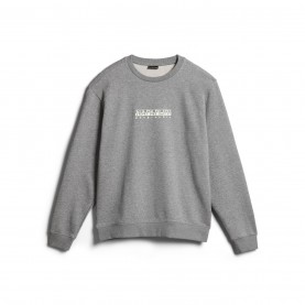 блуза,зимни,аксесоари,napapijri,box,logo,crew,sweatshirt,grey
