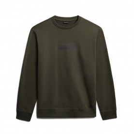 блуза,napapijri,box,logo,crew,sweatshirt,green,ge4