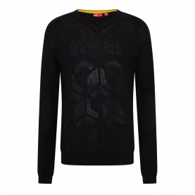 мъжки,пуловер,облекла,на,разпродажба,разпродажба,puma,мъжки,блузи,puma,kinitted,graphic,jumper,mens,black