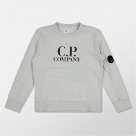 риза,с,дълъг,ръкав,детски,3/4,панталони,cp,company,kids',logo,cotton,long,sleeve,crew,sweatshirt,frstd,ice,10073