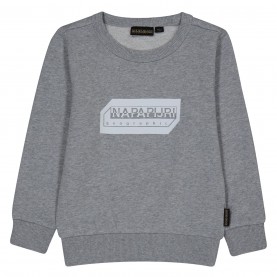 Детска блуза Napapijri Unisex Kids Logo Crew Sweatshirt - Grey 160 детска,блуза,детски,3/4,панталони,napapijri,unisex,kids,logo,crew,sweatshirt,grey,160