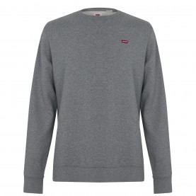блуза,levis,new,original,crew,neck,sweater,grey,marl