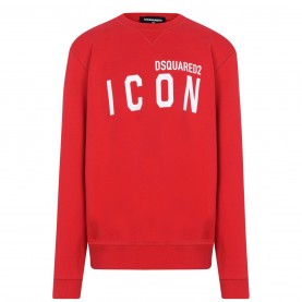 блуза,детски,3/4,панталони,dsquared2,boy's,icon,basic,logo,sweatshirt,tango,red,dq405