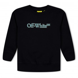 блуза,детски,3/4,панталони,off,white,unisex,bookish,crew,sweatshirt,bold,logo,blk,blue,1040