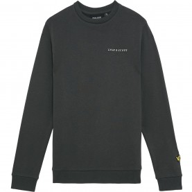 юношеска,блуза,детски,облекла,lyle,and,scott,script,logo,sweatshirt,juniors,w635,gunmetal