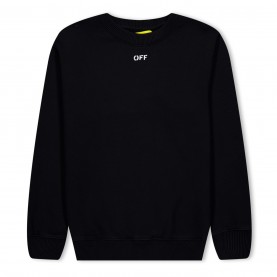 блуза,детски,3/4,панталони,off,white,kids,stamp,sweatshirt,with,bold,iconic,arrow,logo,black,1001