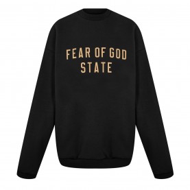 детски,3/4,панталони,fear,of,god,essentials,fleece,crewneck,juniors,black