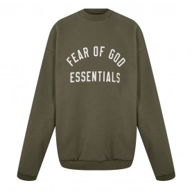 детски,3/4,панталони,fear,of,god,essentials,fleece,crewneck,juniors,military