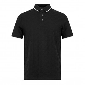 Блуза с яка Armani Exchange Mens Short Sleeve Polo Shirt - Black 1200 блуза,с,яка,мъжки,тениски,armani,exchange,men,s,short,sleeve,polo,shirt,black,1200