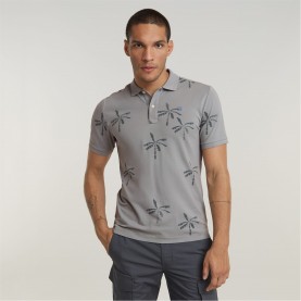 блуза,с,яка,облекла,на,разпродажба,мъжки,тениски,g,star,dunda,slim,print,polo,shirt,corrct,gry,g525