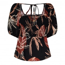 дамски,ризи,biba,biba,square,neck,top,sunset,print