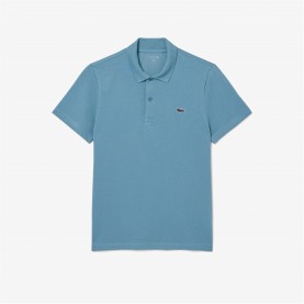 блуза,с,яка,облекла,на,разпродажба,мъжки,тениски,lacoste,men's,regular,fit,short,sleeve,polo,shirt,blue,hd9