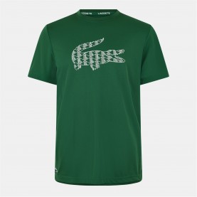 тениска,мъжки,тениски,lacoste,croc,performance,crew,t,shirt,green