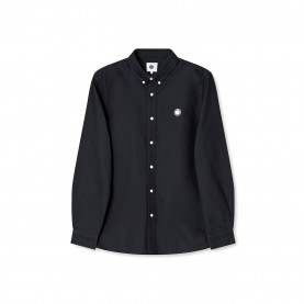 риза,pretty,green,men's,oxford,long,sleeve,plain,shirt,black