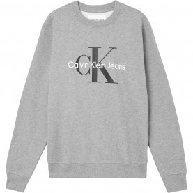 блуза,зимни,аксесоари,calvin,klein,jeans,classic,logo,crew,sweatshirt,grey