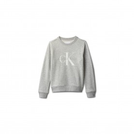 Блуза Calvin Klein Kids Crew Sweatshirt - Grey блуза,calvin,klein,kids,crew,sweatshirt,grey