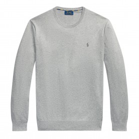 Блуза Polo Ralph Lauren Pima Crew Neck Sweatshirt - Andover Heather блуза,мъжки,пуловери,polo,ralph,lauren,pima,crew,neck,sweatshirt,andover,heather