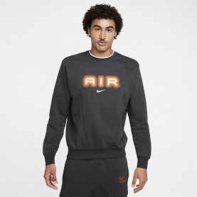 промоция,на,зимни,облекла,разпродажба,nike,мъжки,блузи,nike,nsw,sw,air,crew,flc,bb,grey,orange