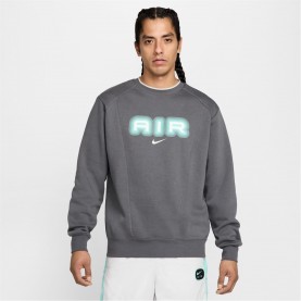 разпродажба,nike,мъжки,блузи,nike,nsw,sw,air,crew,flc,bb,iron,grey