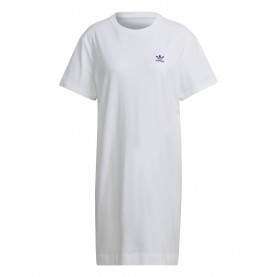 Дамска тениска Adidas Originals adidas T-Shirt Dress Womens - White дамска,тениска,дамски,поли,и,рокли,adidas,originals,adidas,t,shirt,dress,womens,white