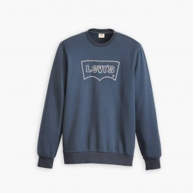 Блуза Levis Mens Graphic Crew Sweatshirt - Sargasso Sea блуза,мъжки,ежедневни,облекла,мъжки,горнища,с,качулка,levis,men,s,graphic,crew,sweatshirt,sargasso,sea